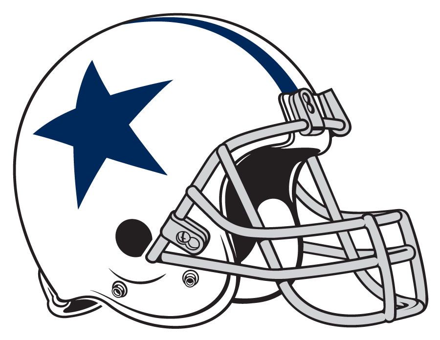Dallas Cowboys 1960-1963 Helmet Logo DIY iron on transfer (heat transfer)